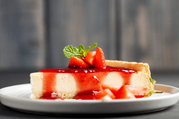 istock Homemade cheesecake with berries 1151732948