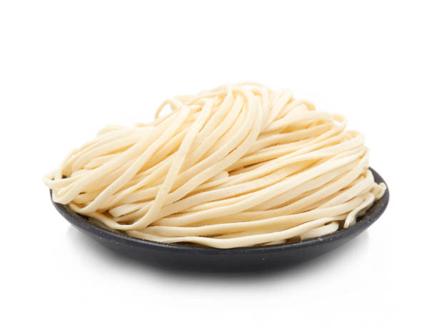 istock noodles  isolated on white background. 1151736467