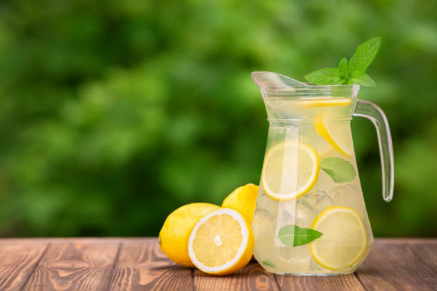 istock lemonade in glass jug 1151738311