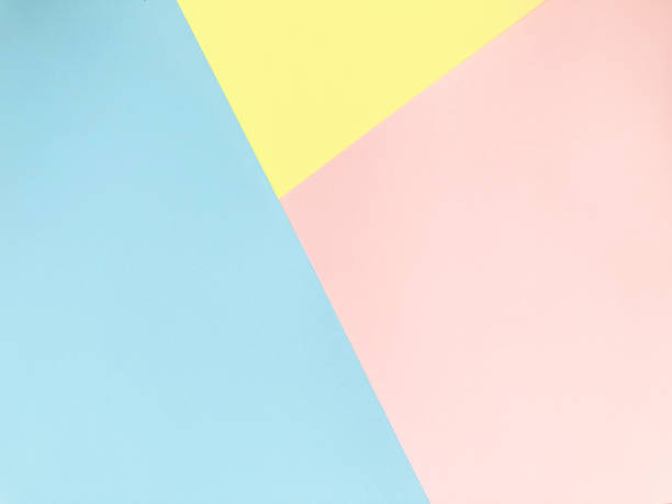 istock Blue, pink and yellow Pastel color background 1151743832