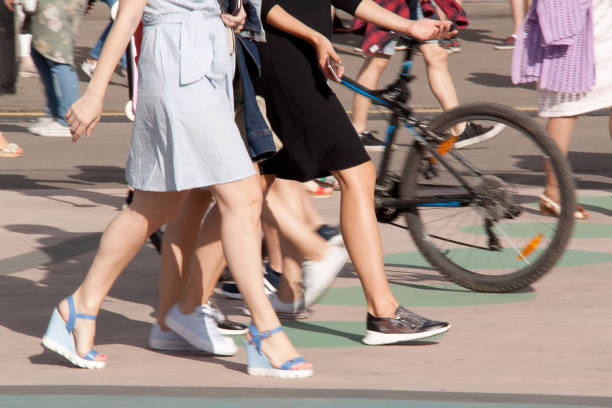 istock Walking people in the big city 1151758535