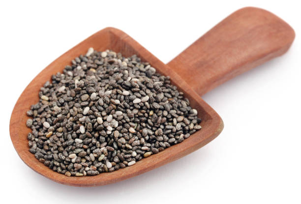 istock Organic Chia Seed, super food 1151759652