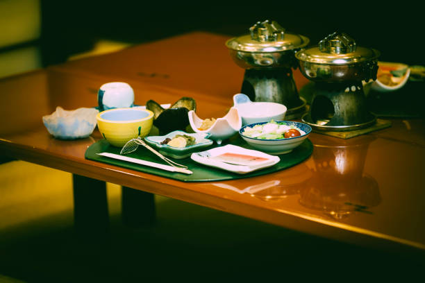 istock traditional ryokan breakfast in japan 1151761135