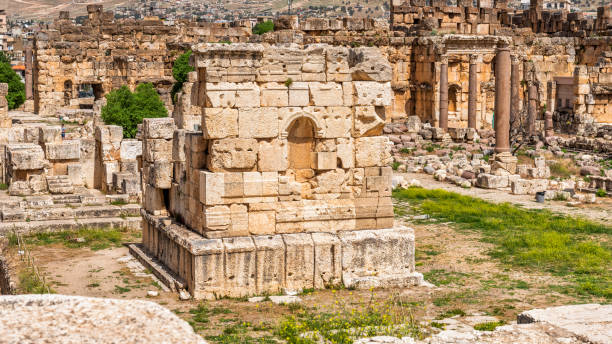 istock Temple of Zeus in Baalbek 1151764641