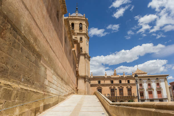 Historic San Patricio Collegiate church in Lorca Historic San Patricio Collegiate church in Lorca, Spain lorca stock pictures, royalty-free photos & images