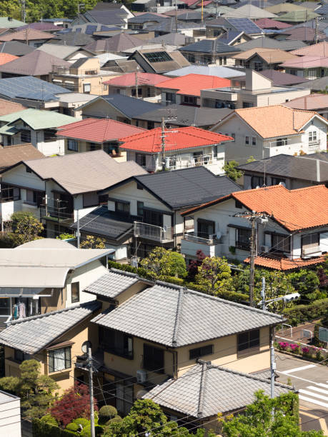 istock Residential area near Tokyo 1151766570