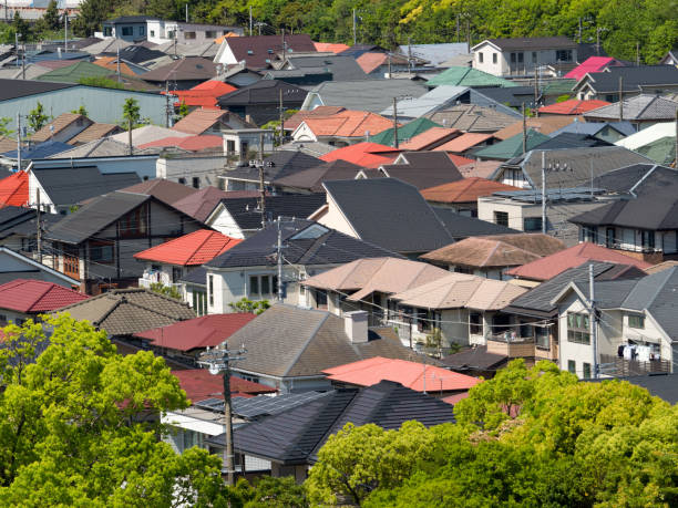istock Residential area near Tokyo 1151766614