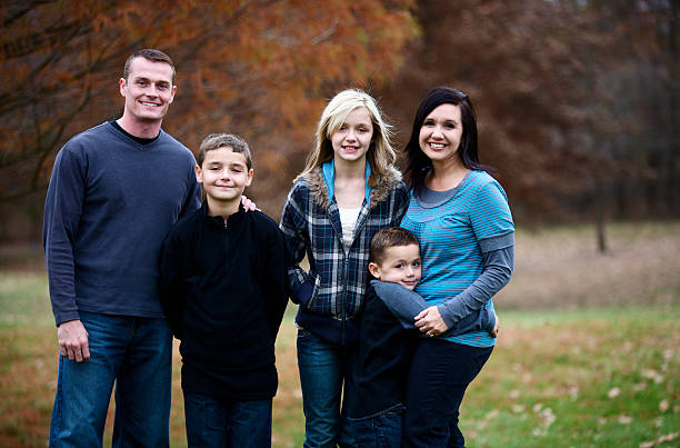 istock autumn family portraits 115177155