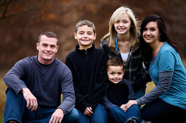 istock autumn family portraits 115177165
