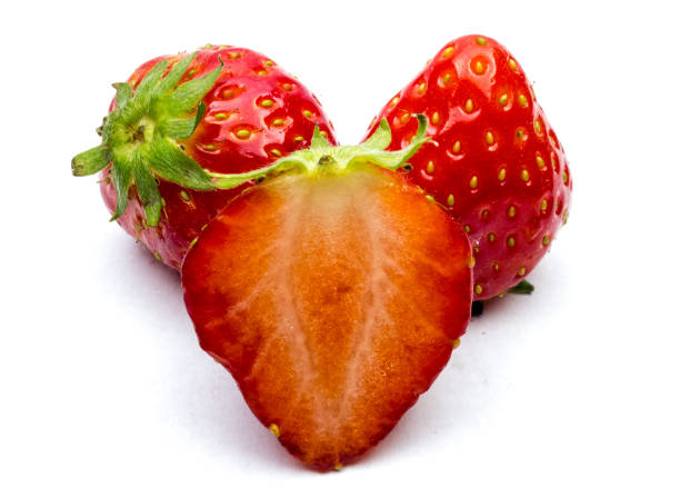 istock Strawberries isolated on white background 1151775937