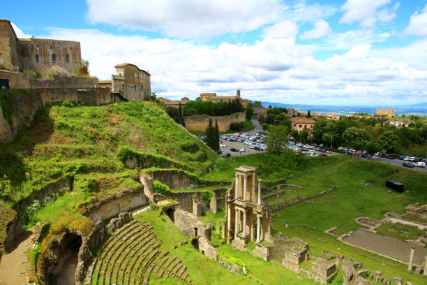 istock The Roman theater Volterra 1151778211