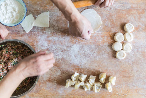 istock Homemade Cooking chinese Ravioli (Huntun Yuntun Wonton) 1151778873