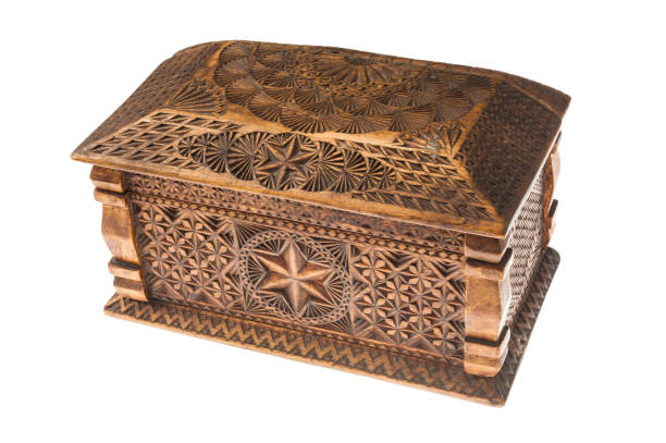 istock carved wooden box 1151781581