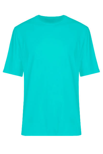 istock aqua t-shirt, front view 1151791113