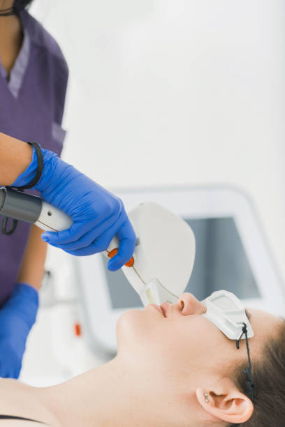 istock Laser hair removal treatment 1151795539