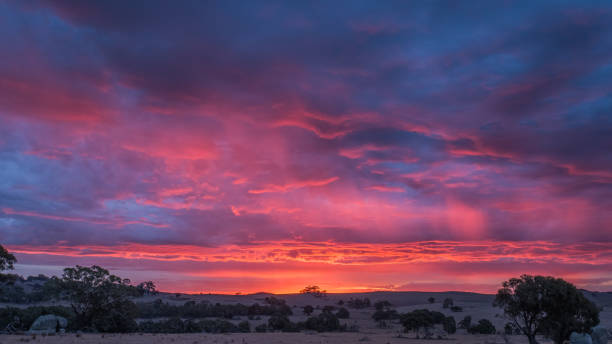istock Sunset near Nulla Vale, central Victoria. 1151800874