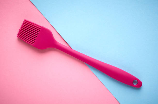 istock Silicone brush for prepare food, flat lay 1151802439