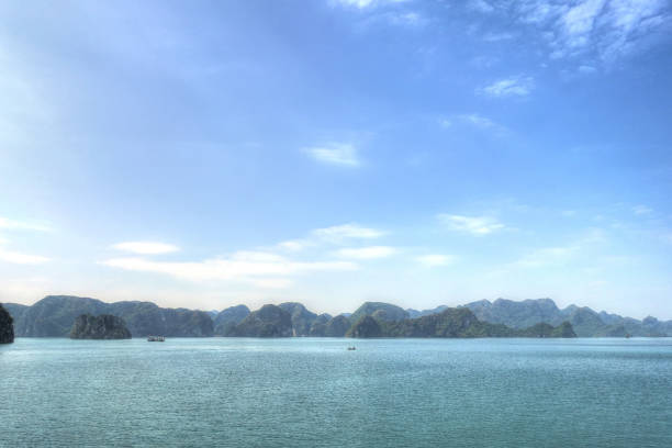 Hills and mountains in the Halong Bay, Vietnam