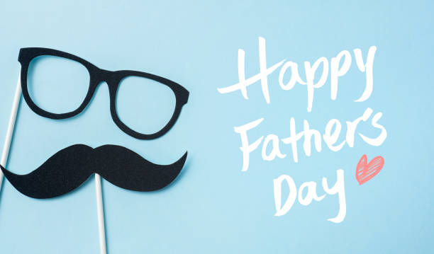 top view of fathers day concept with copy space