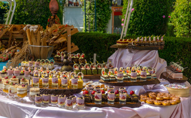 istock Large assortment of cakes, cakes and various sweets 1151809771