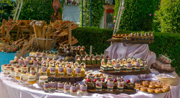istock Large assortment of cakes, cakes and various sweets 1151809789