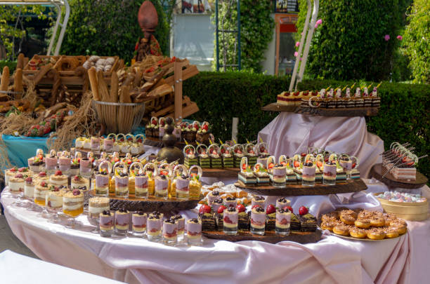 istock Large assortment of cakes, cakes and various sweets 1151809805