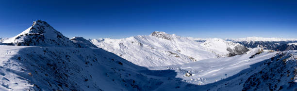 istock Savognin: region, snow-covered mountains and ski slopes 1151815539