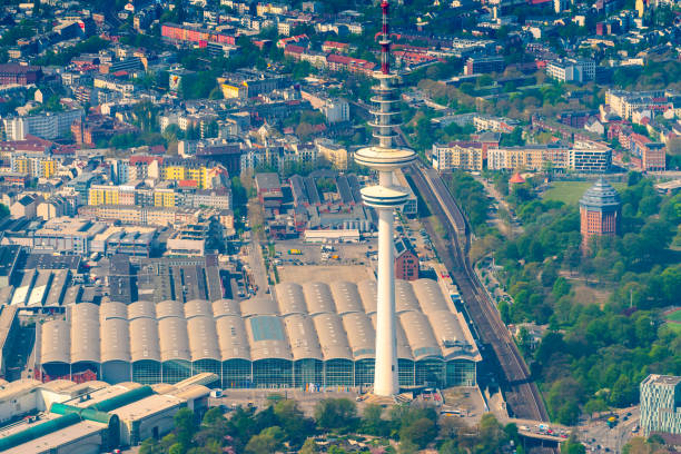 istock Aerial view Hamburger TV Tower 1151815980