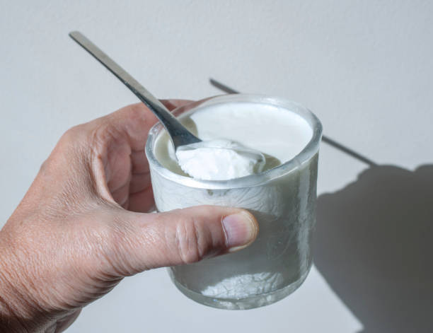 istock organic yogurt in a glass 1151819899