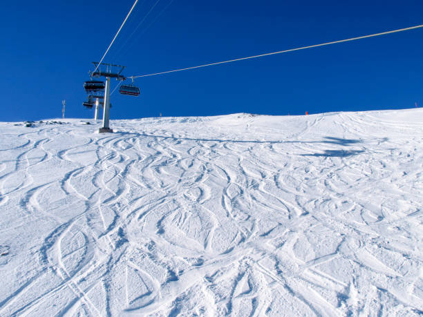 istock Savognin: region, snow-covered mountains and ski slopes 1151820021