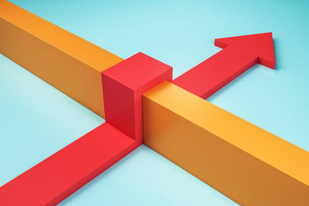 istock Obstacle and success concept 1151823684