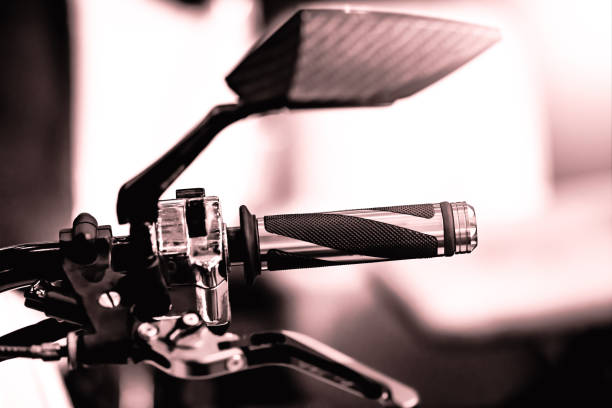 istock The controls of the ATV 1151825162