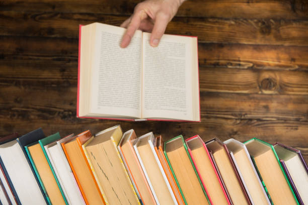 istock Stack of colorful books. Education and entertainment concept 1151831033