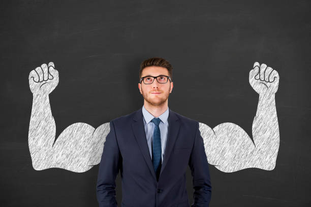 istock Success Concepts with Person on Chalkboard Background 1151850352
