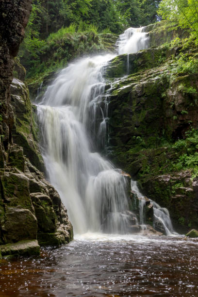 istock Kamienczyk waterfall in the Karkonosze National Park in Sudety mountains in Poland. 1151852182