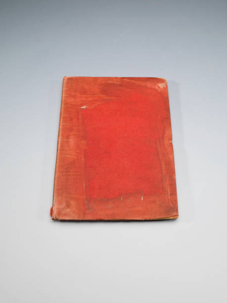istock Old antique vintage hard cover book. 1151856424