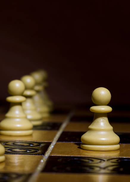 istock Chess photographed on a chessboard 1151857236