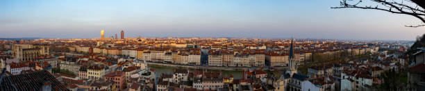 istock Sunset in Lyon From Fourviere Hill 1151866582