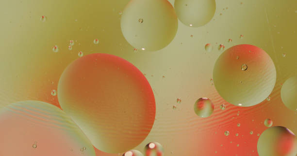 istock Fantastic structure of colorful bubbles. Abstract multicolored background. Macro 1151873572