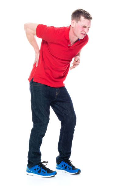 istock Handsome man in red shirt 1151879283