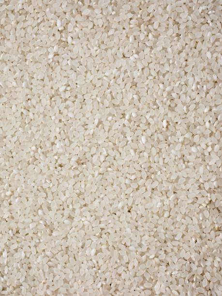 istock White rice with wooden board 1151890675