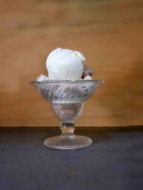 istock Coconut milk ice cream in Thai restaurant 1151896268