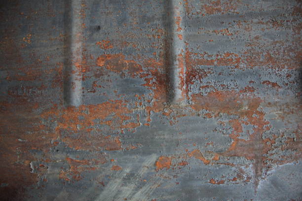 istock Texture of rusty iron with extruded parts on it 1151897897