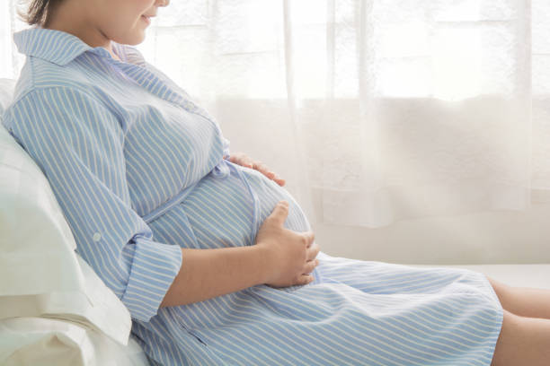 istock Beautiful women pregnant 1151898733