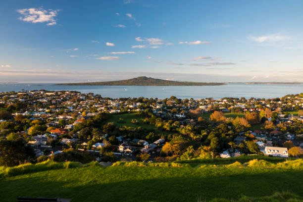 Rangitoto Island Rangitoto Island rangitoto island stock pictures, royalty-free photos & images
