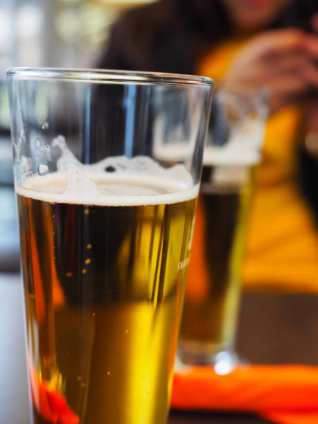 istock Warm beer with cool air in foreign countries 1151904067