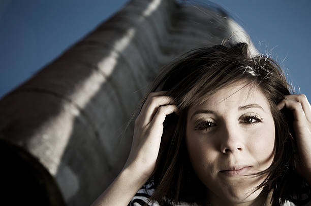 young teen female