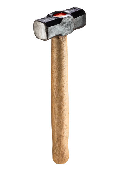 istock Metal Sledge Hammer Isolated On White Background 1151914231