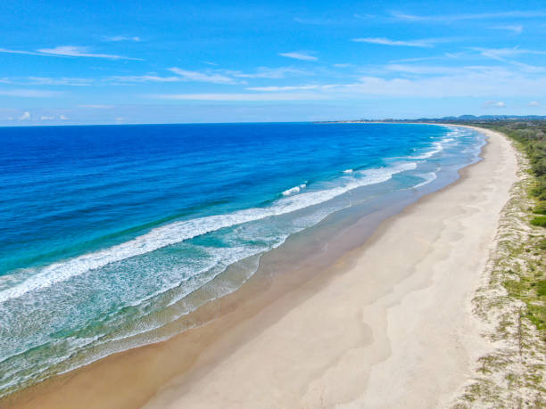 istock waves on the beach aerial drone image 1151915724