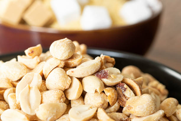 istock Garri , Sugar and Groundnuts a popular Nigerian Snack 1151916677